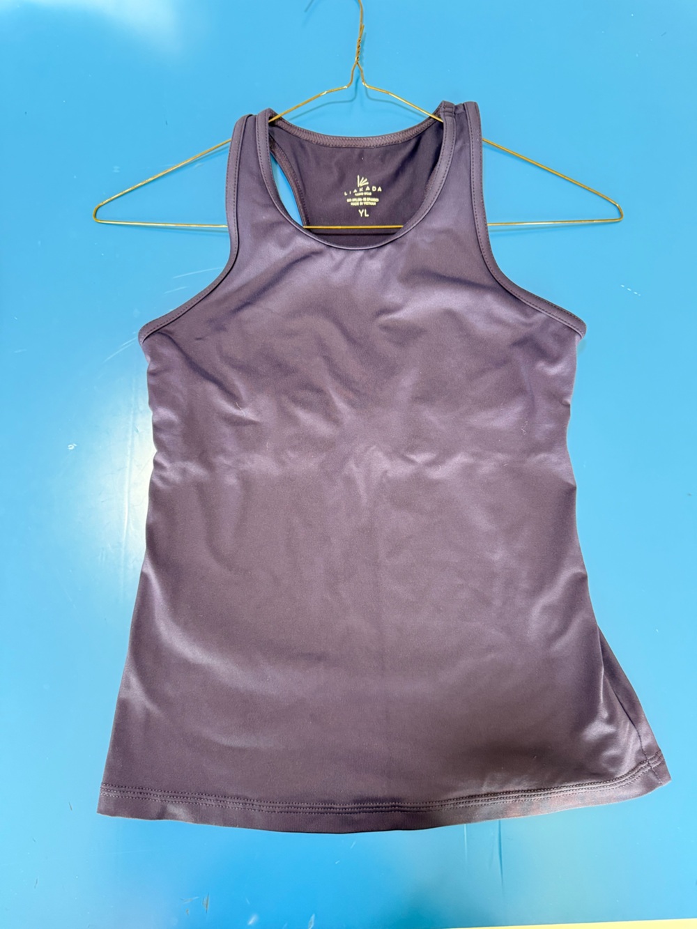Liakada Racerback Tank Top. Size L. Excellent Condition.